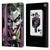 Batman DC Comics Three Jokers The Clown Leather Book Wallet Case Cover For Amazon Fire HD 10 (2021)