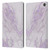 Nature Magick Marble Metallics Purple Leather Book Wallet Case Cover For Amazon Fire Max 11 2023