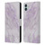 Nature Magick Marble Metallics Purple Leather Book Wallet Case Cover For Samsung Galaxy M04 5G / A04e