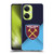 West Ham United FC Crest Blue Gradient Soft Gel Case for OnePlus Nord CE 3 Lite 5G