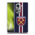 West Ham United FC Crest Stripes Soft Gel Case for OPPO Reno11