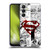 Superman DC Comics Comicbook Art Red Logo Splatter Soft Gel Case for Samsung Galaxy A25 5G