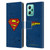 Superman DC Comics Logos Distressed Leather Book Wallet Case Cover For Xiaomi Redmi Note 12 5G