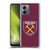 West Ham United FC 2023/24 Crest Kit Home Soft Gel Case for Motorola Moto G14