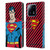 Superman DC Comics Vintage Fashion Stripes Leather Book Wallet Case Cover For Xiaomi 13 Pro 5G