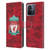 Liverpool Football Club Digital Camouflage Home Red Crest Leather Book Wallet Case Cover For Xiaomi Redmi 12C