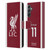 Liverpool Football Club 2023/24 Players Home Kit Mohamed Salah Leather Book Wallet Case Cover For Samsung Galaxy A25 5G