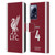 Liverpool Football Club 2023/24 Players Home Kit Virgil van Dijk Leather Book Wallet Case Cover For Xiaomi 13 Lite 5G