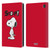 Peanuts Characters Snoopy Leather Book Wallet Case Cover For Amazon Fire 7 2022