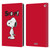 Peanuts Characters Snoopy Leather Book Wallet Case Cover For Amazon Fire HD 8/Fire HD 8 Plus 2020
