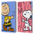 Peanuts Halfs And Laughs Snoopy & Charlie Leather Book Wallet Case Cover For Amazon Fire Max 11 2023