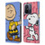 Peanuts Halfs And Laughs Snoopy & Charlie Leather Book Wallet Case Cover For Xiaomi Redmi 12C