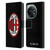 AC Milan Crest Full Colour Black Leather Book Wallet Case Cover For OnePlus 11 5G