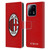 AC Milan Crest Full Colour Red Leather Book Wallet Case Cover For Xiaomi 13 Pro 5G