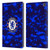 Chelsea Football Club Crest Camouflage Leather Book Wallet Case Cover For Amazon Fire Max 11 2023