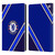 Chelsea Football Club Crest Stripes Leather Book Wallet Case Cover For Amazon Fire HD 8/Fire HD 8 Plus 2020