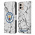 Manchester City Man City FC Marble Badge Full Colour Leather Book Wallet Case Cover For Motorola Moto G Stylus 5G 2023