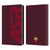 AS Roma Crest Graphics Oversized Leather Book Wallet Case Cover For Amazon Kindle Paperwhite 5 (2021)