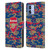 Arsenal FC Crest Patterns Digital Camouflage Leather Book Wallet Case Cover For Motorola Moto G84 5G