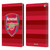 Arsenal FC Crest 2 Training Red Leather Book Wallet Case Cover For Amazon Fire HD 8/Fire HD 8 Plus 2020