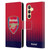 Arsenal FC Crest 2 Fade Leather Book Wallet Case Cover For Samsung Galaxy S24 5G