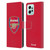 Arsenal FC Crest 2 Full Colour Red Leather Book Wallet Case Cover For Xiaomi Redmi 12