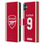 Arsenal FC 2023/24 Players Home Kit Gabriel Jesus Leather Book Wallet Case Cover For Samsung Galaxy A05