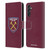 West Ham United FC Crest Full Colour Leather Book Wallet Case Cover For Samsung Galaxy A24 4G / M34 5G