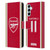 Arsenal FC 2023/24 Players Home Kit Gabriel Leather Book Wallet Case Cover For Samsung Galaxy M14 5G