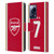 Arsenal FC 2023/24 Players Home Kit Bukayo Saka Leather Book Wallet Case Cover For Xiaomi 13 Lite 5G
