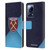 West Ham United FC Crest Blue Gradient Leather Book Wallet Case Cover For Xiaomi 13 Lite 5G