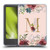 Nature Magick Flowers Monogram Rose Gold 1 Letter M Soft Gel Case for Amazon Kindle 11th Gen 6in 2022