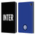 Fc Internazionale Milano Badge Inter Milano Logo Leather Book Wallet Case Cover For Amazon Fire 7 2022