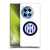 Fc Internazionale Milano Badge Logo On White Soft Gel Case for OnePlus 12R