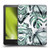 Nature Magick Tropical Palm Leaves On Marble Turquoise Green Island Soft Gel Case for Amazon Kindle Paperwhite 5 (2021)