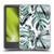 Nature Magick Tropical Palm Leaves On Marble Turquoise Green Island Soft Gel Case for Amazon Kindle 11th Gen 6in 2022