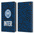 Fc Internazionale Milano Patterns Abstract 2 Leather Book Wallet Case Cover For Amazon Fire 7 2022