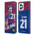 FC Barcelona 2023/24 First Team Frenkie de Jong Leather Book Wallet Case Cover For Xiaomi Redmi 12