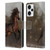 Simone Gatterwe Horses Brown Leather Book Wallet Case Cover For Xiaomi Redmi Note 12T