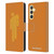 Billie Eilish Key Art Blohsh Orange Leather Book Wallet Case Cover For Samsung Galaxy S23 FE 5G