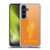 Billie Eilish Key Art Blohsh Orange Soft Gel Case for Samsung Galaxy S24+ 5G
