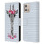 Monika Strigel Flower Giraffe And Stripes Blue Leather Book Wallet Case Cover For Motorola Moto G Stylus 5G 2023