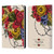 Frida Kahlo Red Florals Vine Leather Book Wallet Case Cover For Amazon Kindle 11th Gen 6in 2022