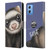 Animal Club International Faces Ferret Leather Book Wallet Case Cover For Motorola Moto G54 5G