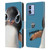 Animal Club International Faces Penguin Leather Book Wallet Case Cover For Motorola Moto G84 5G