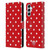 Animal Club International Patterns Polka Dots Red Leather Book Wallet Case Cover For Samsung Galaxy M14 5G