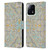 Micklyn Le Feuvre Floral Patterns Grey And Yellow Leather Book Wallet Case Cover For Xiaomi 13 5G