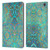 Micklyn Le Feuvre Mandala Sapphire and Jade Leather Book Wallet Case Cover For Amazon Fire Max 11 2023