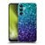 PLdesign Glitter Sparkles Aqua Blue Soft Gel Case for Samsung Galaxy A25 5G