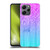 PLdesign Sparkly Bamboo Blue Pink Soft Gel Case for Xiaomi Redmi 12